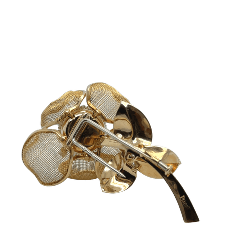 Piaget - Broszka « La trembleuse » - Żółte złoto i diamenty 