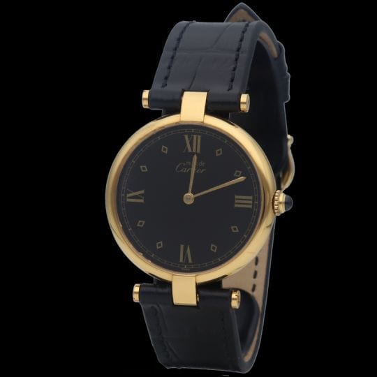 Montre Cartier Montre Must De Cartier Vermeil 58 Facettes MT40921