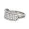 Bague 53 Bague Or blanc Diamant 58 Facettes 4292751CN
