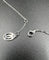 Collier CARTIER. Collection "Cartier d'amour", collier or blanc et diamants (full set) 58 Facettes