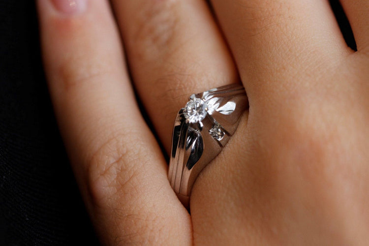 Bague 60 Bague Or blanc Diamant 58 Facettes