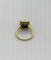 Bague 53 Bague vintage style Art Déco or jaune, saphirs et diamants 58 Facettes