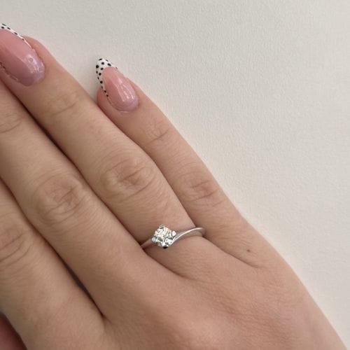 Bague 54 CHIMENTO - Bague Solitaire diamant 0,40 ct 58 Facettes 32448