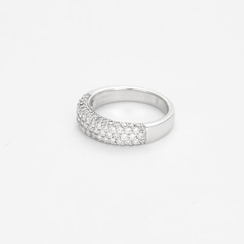 Bague 57.5 Bague L'Excellente en or blanc et diamants 58 Facettes LP1063/12