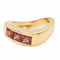 Bague 51 Bague Or jaune Grenat 58 Facettes 2381956CN