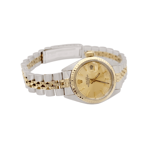 Montre Montre Rolex "Oyster Perpetual Datejust" acier, or. 58 Facettes 34302