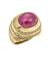 Bague 54 Bague en or, rubis et diamants Andrew Clunn 58 Facettes