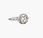 52 Solitaire en diamants sur or blanc 18 carats 58 Facettes