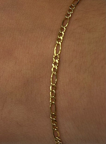 Gourmette Maille Alternée 58 Facettes LP488