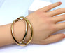 Bracelet CARTIER - bracelet Trinity en or jaune, rose , blanc signé et numéroté 58 Facettes AB388