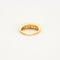 Bague 53.5 Bague or jaune et diamants 58 Facettes LP778/12