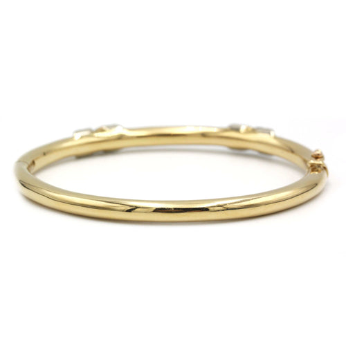 Bracelet Bracelet - Or jaune et diamants 58 Facettes 1053