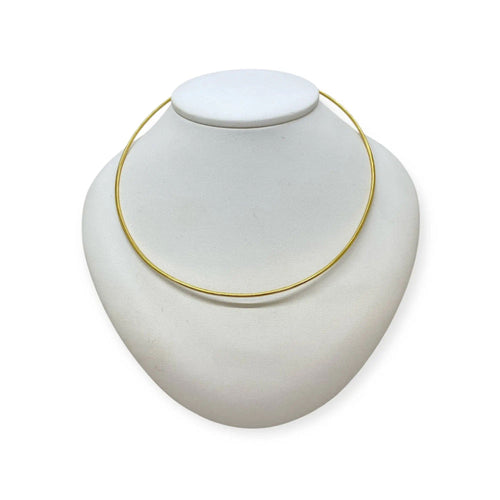 Collier Collier jonc or jaune 58 Facettes 330085038