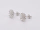 Boucles d'oreilles Boucles d'oreilles en or blanc avec diamants naturels 58 Facettes 2220