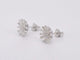 White gold earrings with natural diamonds 58 Facettes 2220
