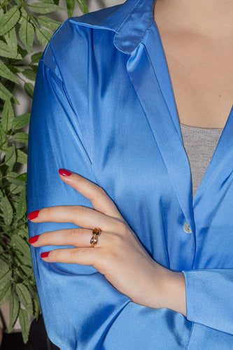 Bague 54 Bague  Or rose Quartz 58 Facettes 4342807RV