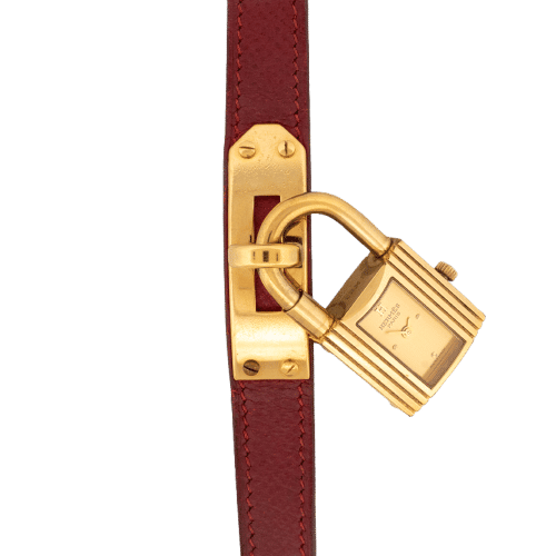 Hermès Kelly - Champagne dial 58 Facettes