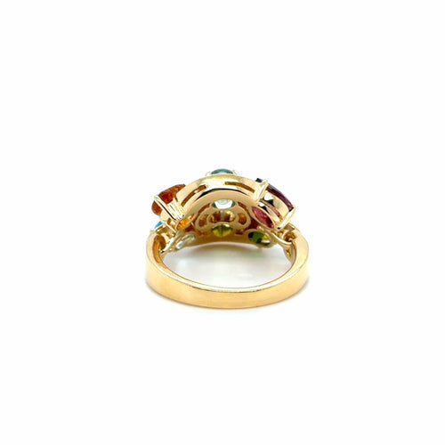 Bague 55 BULGARI - Bague « Collection Astrale » - Or jaune 58 Facettes 1.0000848/4