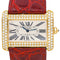 Montre Cartier Montre Tank Divan Or jaune Diamant 58 Facettes 4551671RV