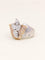 Bague 53.5 Bague fleur vintage or blanc diamants 58 Facettes 1211.9
