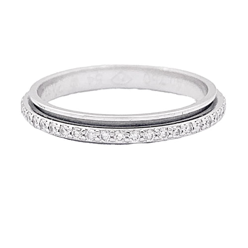 Bague 54 Bague Piaget "Possession" or blanc, diamants. 58 Facettes 33899