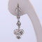 Boucles d'oreilles Boucles d'oreilles en platine et or jaune avec diamants 58 Facettes