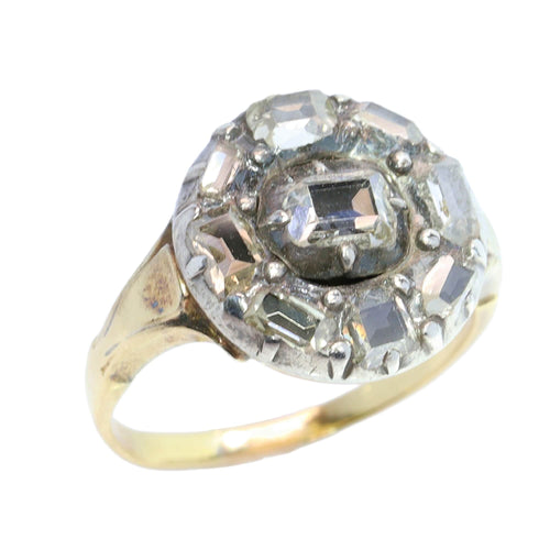 Bague 49 Brillance de taille table : une bague en diamant rare datant d'environ 1600 58 Facettes 25296-0103