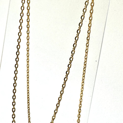 Collier Chaine maille forçat 58 Facettes REF24039B-203