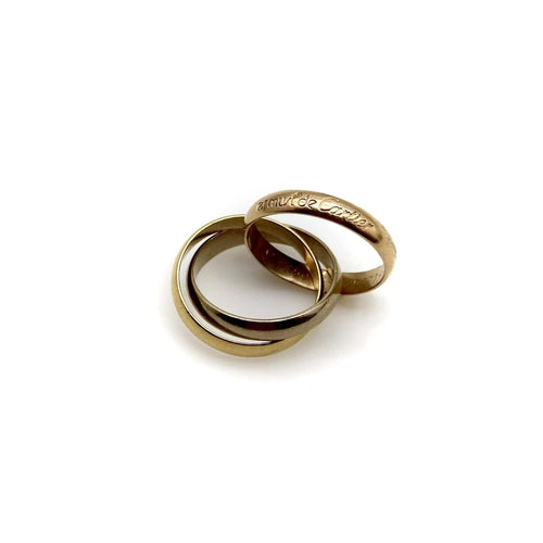 Bague 49 CARTIER - Bague Trinity Tricolore Les Must de Cartier 58 Facettes A1000G