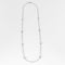 Collier Collier en or blanc et diamants 58 Facettes B240626