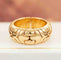 Bague Bulgari Alveare Gold Band Ring 58 Facettes