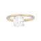 Bague 53 Bague solitaire or jaune diamant. 58 Facettes 32641