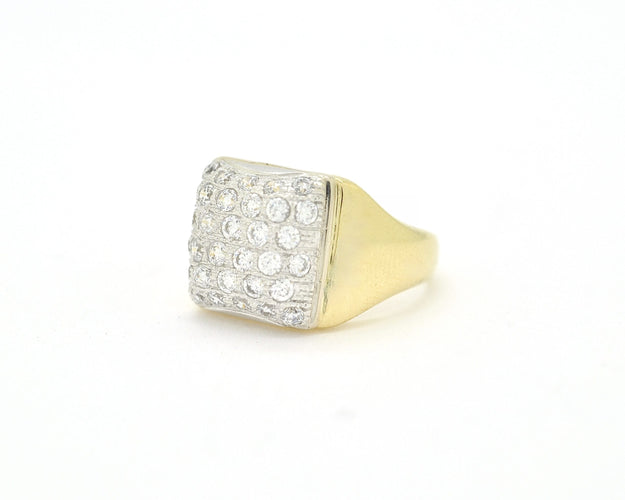 Bague Anello con diamanti Ct 0,96 58 Facettes