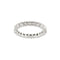 Bague 54 Alliance américaine diamants 2,10 ct 58 Facettes 37140