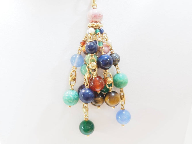 Pendentif Pendentif Grappe en or jaune et pierres fines 58 Facettes 33285