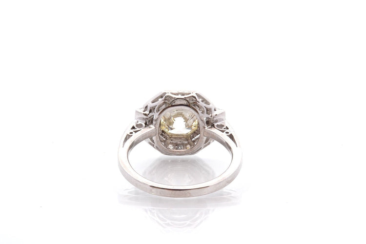 Bague 53.5 Bague diamant de 1,83cts M/VS2 58 Facettes 26854-26745