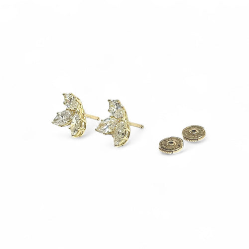 Boucles d'oreilles Boucles d'oreilles "Lotus" 58 Facettes REF24094-257