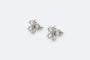 Boucles d'oreilles Oro Bianco Boucles d'oreilles en or blanc avec diamants 58 Facettes orc263