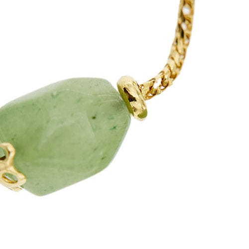 Boucles d'oreilles Boucles d'oreilles en quartz aventurine 58 Facettes 29101