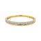 Bague 53 Bague Demi alliance Or jaune  Diamant 58 Facettes 3475539CN