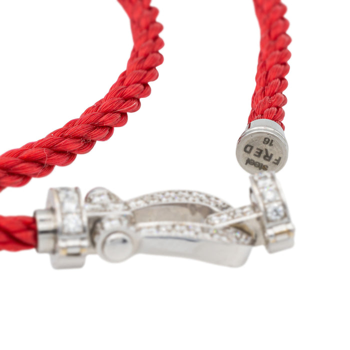 Fred Pulsera Force 10 Oro blanco Diamante