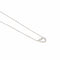 Collier Tiffany & Co Collier Métro coeur Or blanc Diamant 58 Facettes 3202701RV