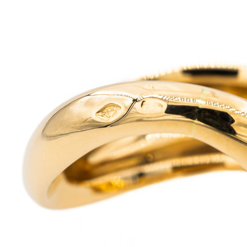 Bague 53 Fred Bague Mouvementé Or jaune 58 Facettes 2802064CN