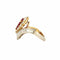 Bague 52 Bague pompadour rubis et diamants 58 Facettes BO/230062/