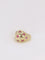 Bague Bague boule vintage en or jaune, rubis et diamants 58 Facettes J134