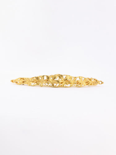 Barrette cheveux Art Nouveau or jaune 58 Facettes 1153.2