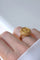 Bague 54 Bague Augis Vintage Or Jaune et Diamant 58 Facettes