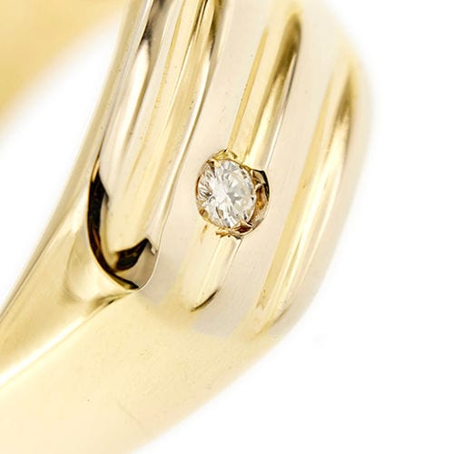 Bague 64 Bague en or jaune pour homme avec diamant 58 Facettes 35928