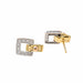 Boucles d'oreilles Guy Laroche Boucle d'oreilles Or jaune Diamant 58 Facettes 3641118CN