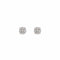 Boucles d'oreilles Puces d'oreilles diamants 0.20 carat or blanc 58 Facettes 23-258A